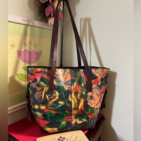 NWT Patricia Nash Kemble Floral Tote Bag - Picture 5 of 5